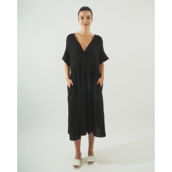 Γυναικείο καφτάνι 62611 | Black