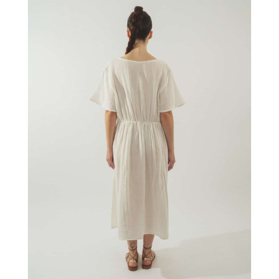 Γυναικείο καφτάνι 62611 | White