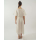 Γυναικείο καφτάνι 62611 | White