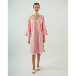 Γυναικείο καφτάνι 62618 | Pink