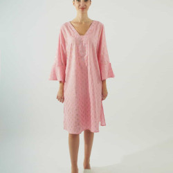 Γυναικείο καφτάνι 62618 | Pink