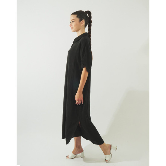 Γυναικείο καφτάνι 62619 | Black