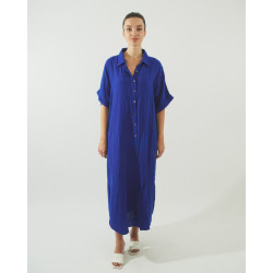 Γυναικείο καφτάνι 62619 | Blue