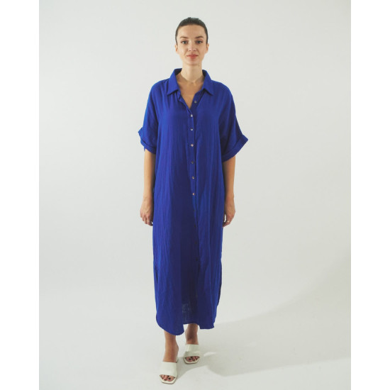 Γυναικείο καφτάνι 62619 | Blue