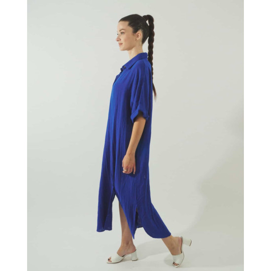 Γυναικείο καφτάνι 62619 | Blue