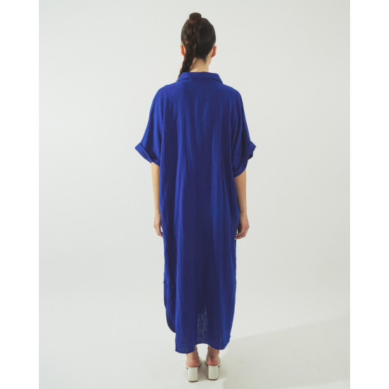 Γυναικείο καφτάνι 62619 | Blue
