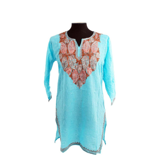 Γυναικείο καφτάνι 62633 | Turquoise