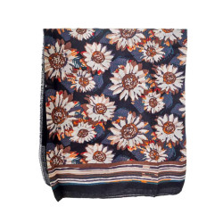 Γυναικείο Φουλάρι 62602 | Black Floral