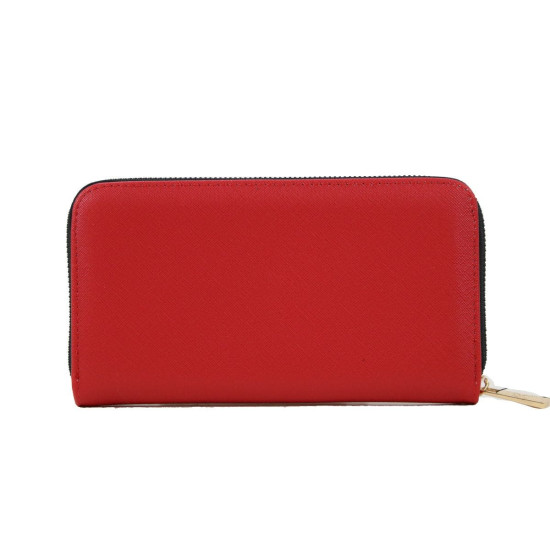 Πορτοφόλι σε τύπο Saffiano 9532 | Red