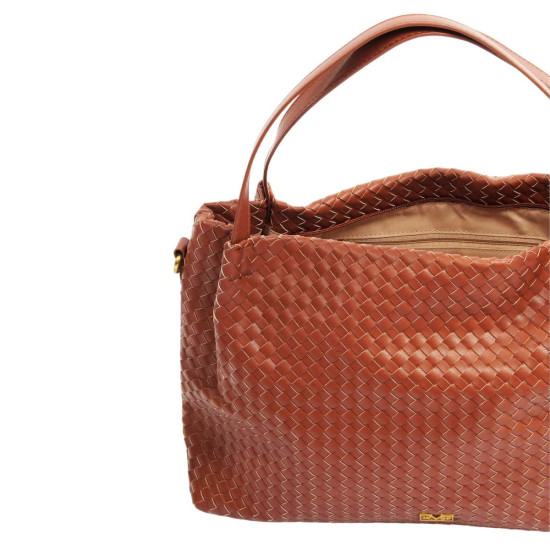 Γυναικεία τσάντα ώμου 11000 | Brown