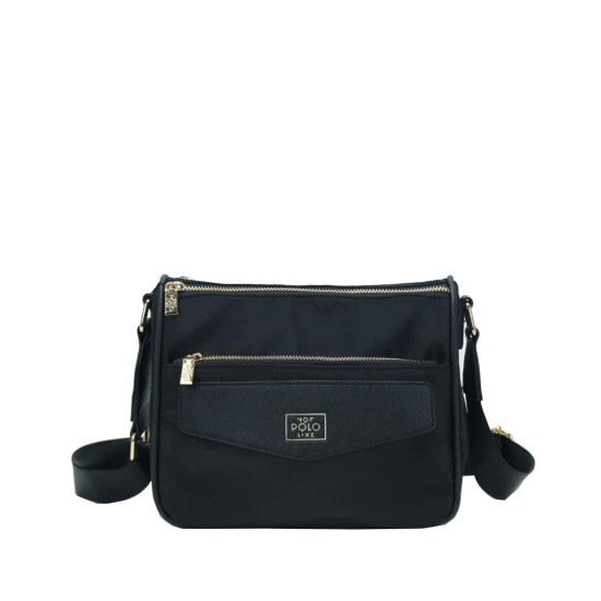 Γυναικεία crossbody τσάντα 2302 | Black