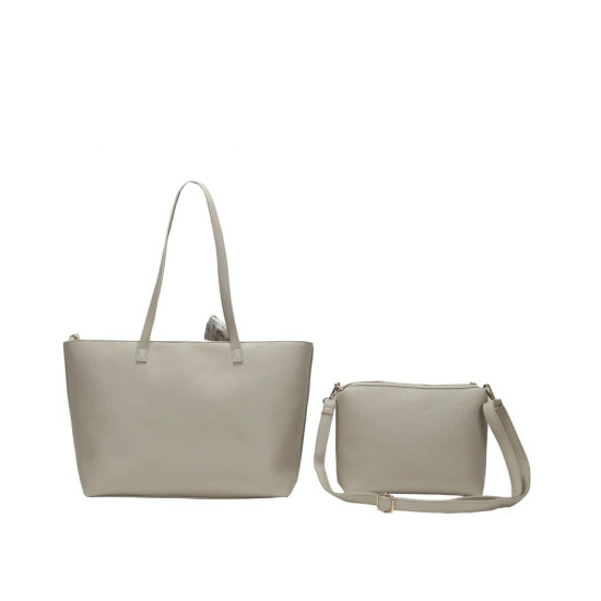 Γυναικεία shopper τσάντα 2307 | Nude