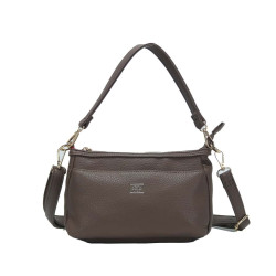 Γυναικεία τσάντα ώμου 2308 | Brown 