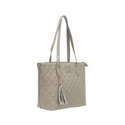 Γυναικεία τσάντα shopper 2315 | Dark Beige