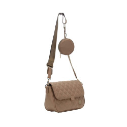 Γυναικεία crossbody τσάντα 2318 | Dark Beige