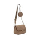 Γυναικεία crossbody τσάντα 2318 | Dark Beige