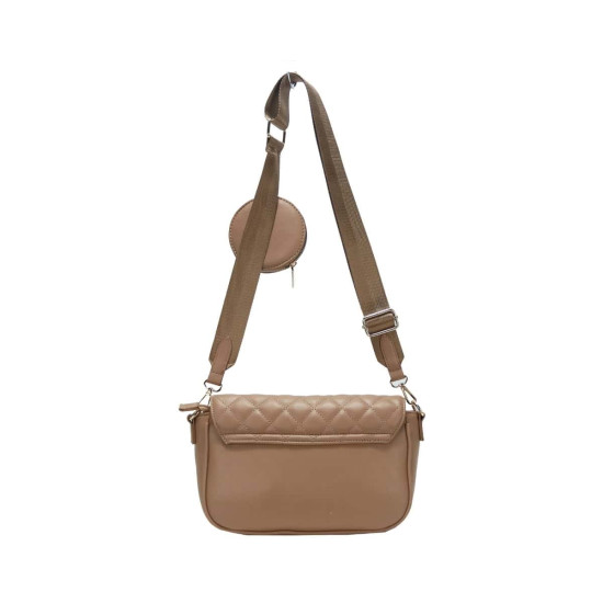 Γυναικεία crossbody τσάντα 2318 | Dark Beige