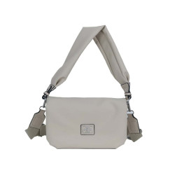 Τσάντα ώμου 2352 | Beige