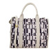 Γυναικείο tote bag 8208 | Beige/Black