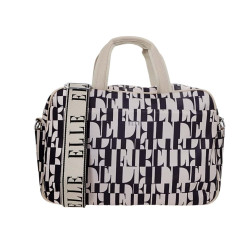 Γυναικεία τσάντα Weekendbag 8210 | Black/Beige