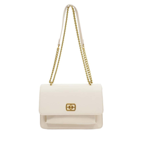 Γυναικεία Τσάντα Ώμου 8239 | Beige