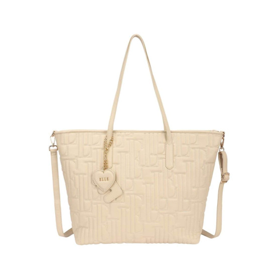 Γυναικεία Τσάντα Ώμου 8252 | Beige