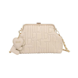 Γυναικεία Τσάντα Βραδινή Χειρός/Χιαστί 8254 | Beige