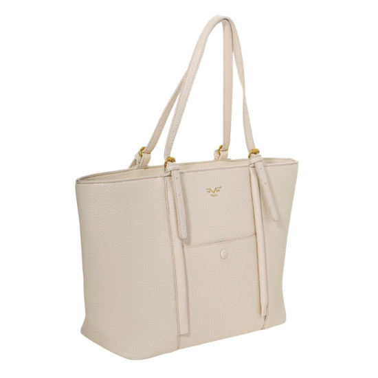 Γυναικεία τσάντα ώμου 9954 | Beige