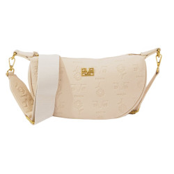 Γυναικεία τσάντα χιαστί 9971 | Beige