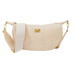 Γυναικεία τσάντα χιαστί 9971 | Beige