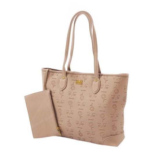 Γυναικεία τσάντα shopper 9973 | Taupe