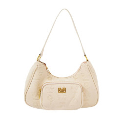 Γυναικεία τσάντα ώμου 9975 | Beige