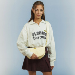 Γυναικεία τσάντα χιαστί 9971 | Beige