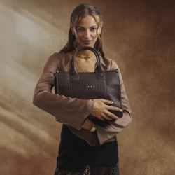 Γυναικεία tote bag 8229 | Chocolat