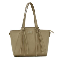 Γυναικεία τσάντα ώμου 2202 | Beige